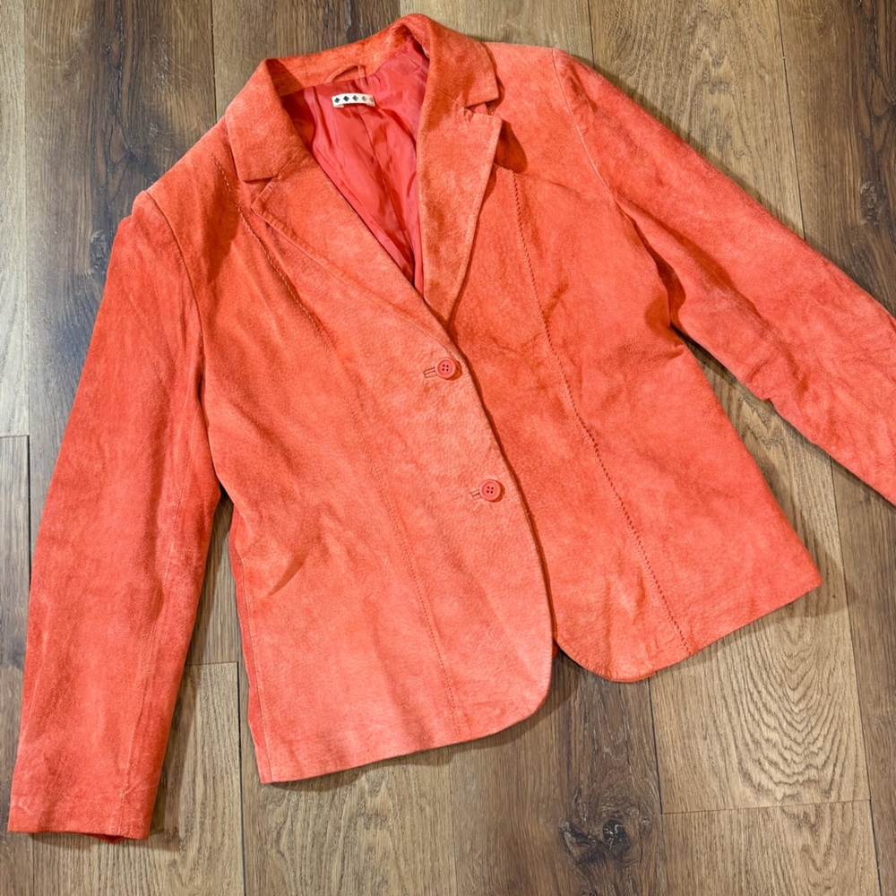 Vintage Y2K Leather Jacket Vintage Suede Leather Jacket Halloween Jacket Fall